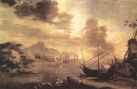 View Of The Gulf Of Salerno