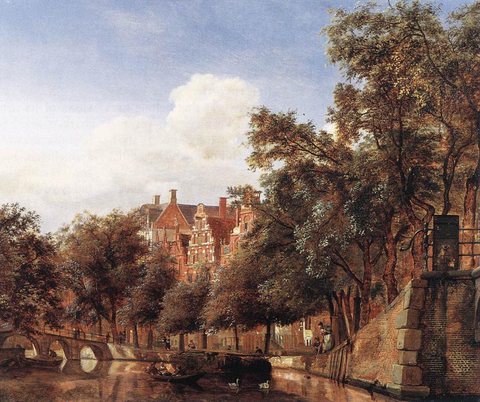 View Of The Herengracht Amsterdam