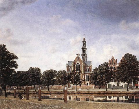 View Of The Westerkerk Amsterdam
