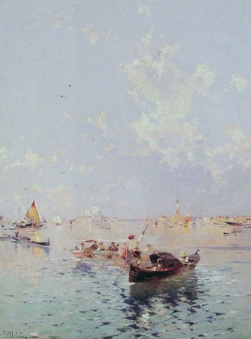 View to Saint Marks Square Venice