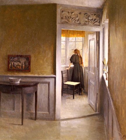 Vilhelm Looking Out The Window