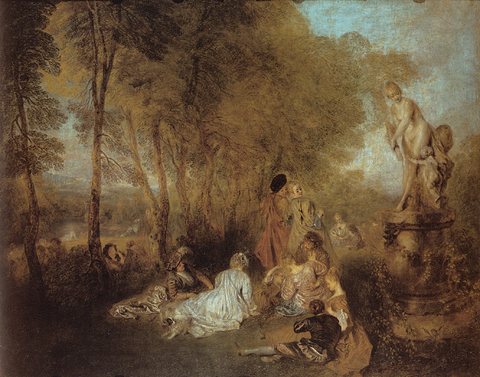 Watteau La Fete d-amour
