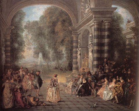 Watteau Les Plaisirs du bal