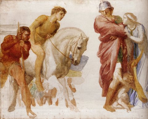 Watts George Frederick Study For Coriolanus