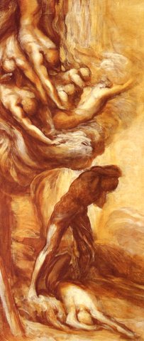 Watts George Frederick The Denunciation Of Cain