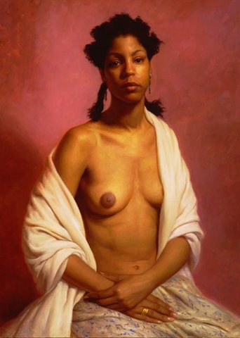 Watwood Patricia Portrait of a Woman with a Bared Breast
