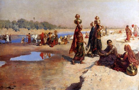 Weeks Edwin Water Carriers Of The Ganges