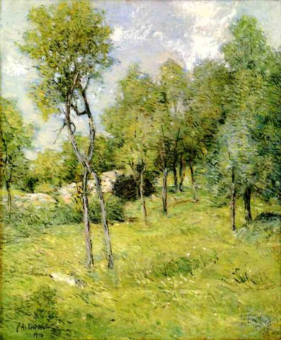 Weir Julian Alden Midsummer Landscape