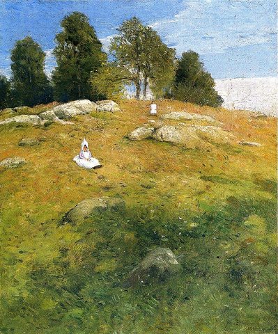Weir Julian Alden Summer Afternoon Shinnecock Landscape