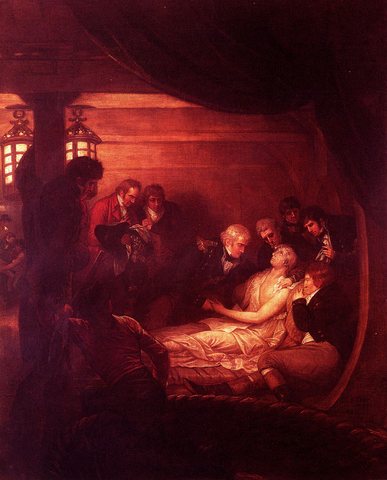 West Benjamin The Death Of Nelson
