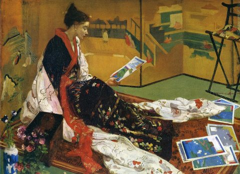 Whistler Caprice in Purple and Gold The Golden Screen