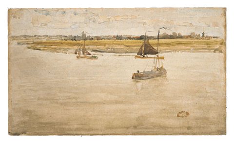Whistler James Abbott Mc Neill Gold And Brown