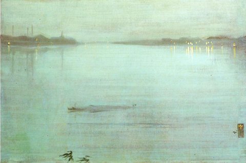 Whistler Nocturne Blue and Silver