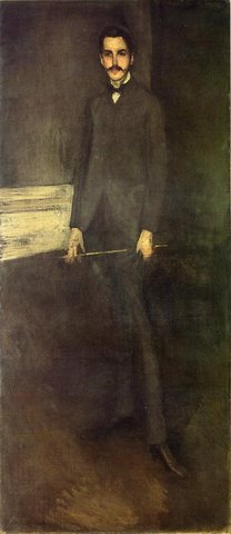 Whistler Portrait of George W Vanderbilt