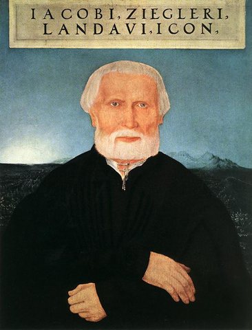 Wolf Portrait of Jacob Ziegler