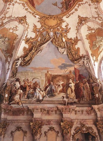Wurzburg The Investiture of Herold as Duke of Franconia