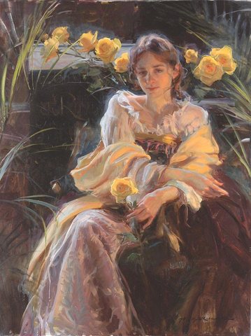 yellow rose