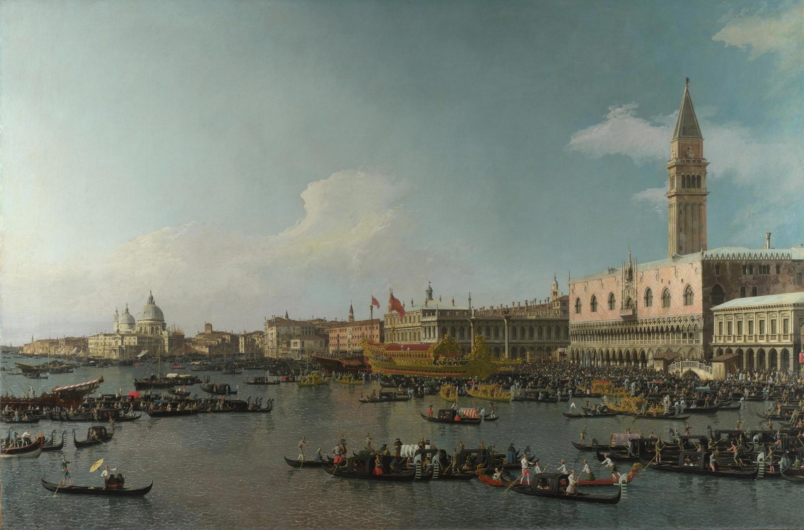 Venice: The Basin of San Marco on Ascension Day