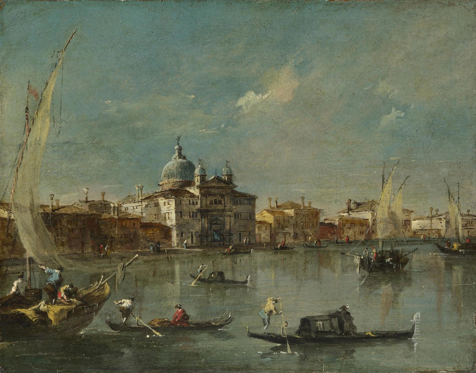 Venice: The Giudecca with the Zitelle