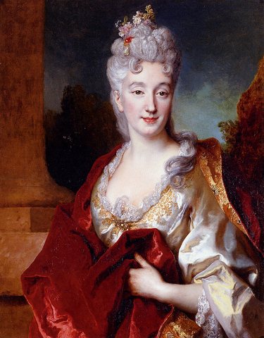 Largillierre Nicolas De Portrait Of A Lady