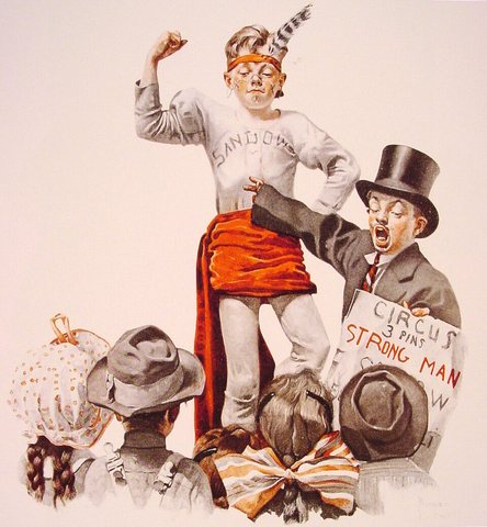 The Circus-Barker