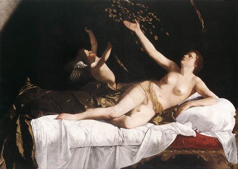 GENTILESCHI Orazio Danae