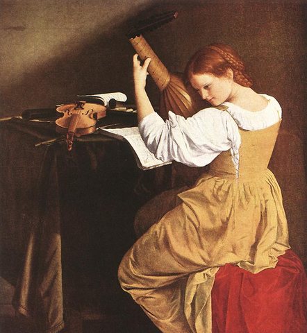 GENTILESCHI Orazio Lute Player