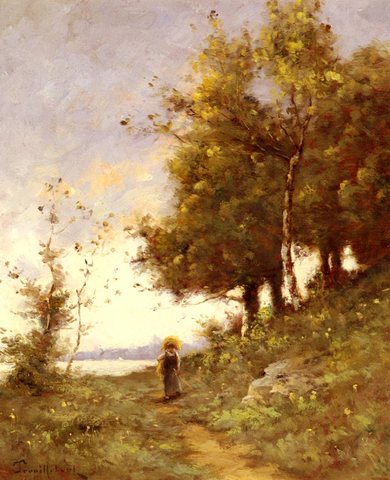 Trouillbert Paul Desire Femme Sur Un Chemin