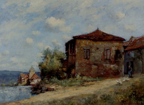Trouillebert Paul Desire La Depart De La Garddeuse D Oies