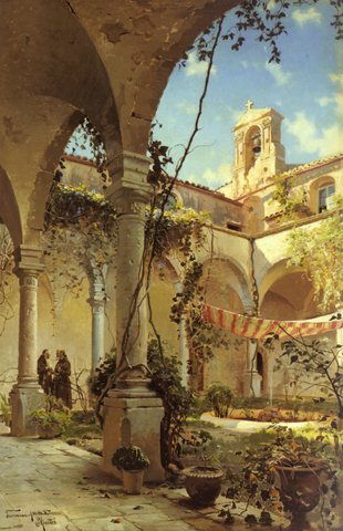Monsted Peder The Cloister Taormina