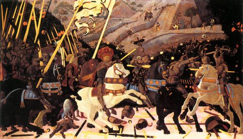 Niccolo da Tolentino Leads The Florentine Troops