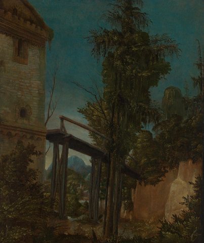 Landscape with a Footbridge