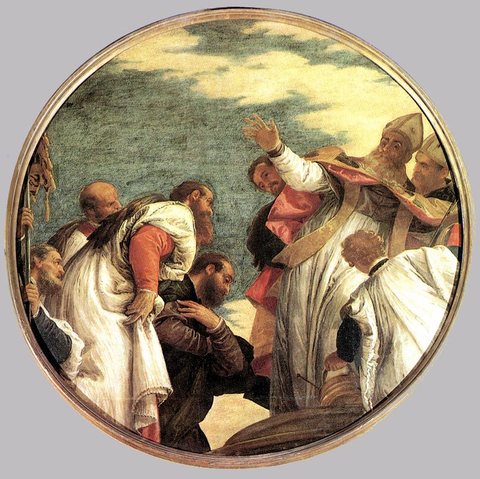 The People of Myra Welcoming St Nicholas