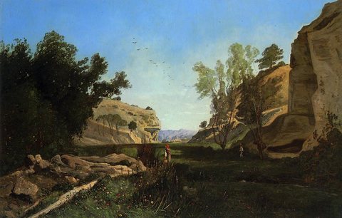 Paul Camille Chinchin Valley at Ile sur la Sourgue Vacluse