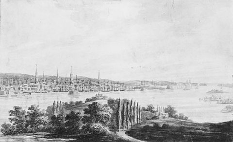 New York City And Harbor From Weehawken