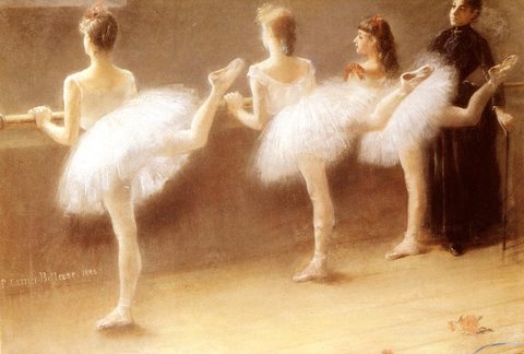 Carrier Belleuse Pierre At The Barre