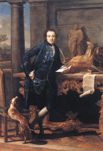 Pompeo Portrait Of Charles Crowle