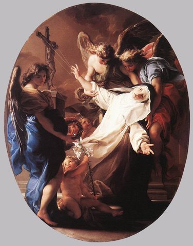 Pompeo The Ecstasy Of St Catherine Of Siena