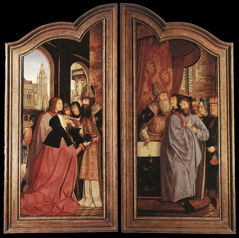St Anne Altarpiece closed
