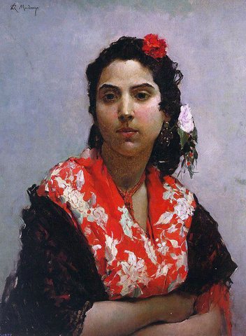 Madrazo y Garreta A Gypsy