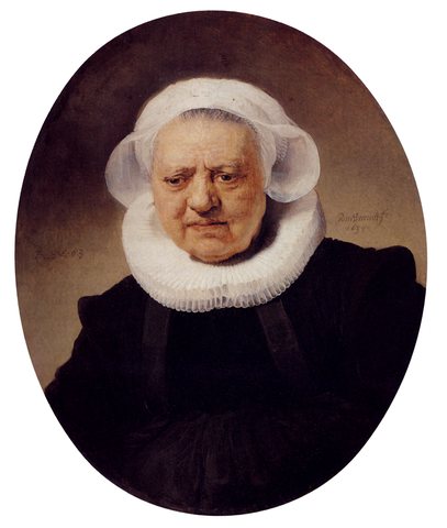Portrait Of An Eighty Three Year Old Woman