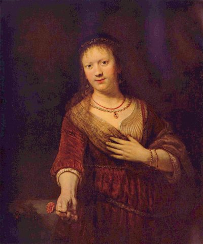 Saskia As Flora
