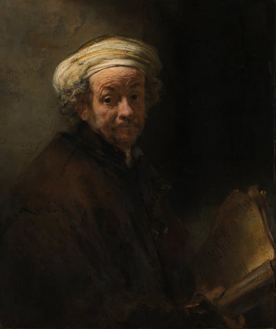 Self portrait as the Apostle Paul