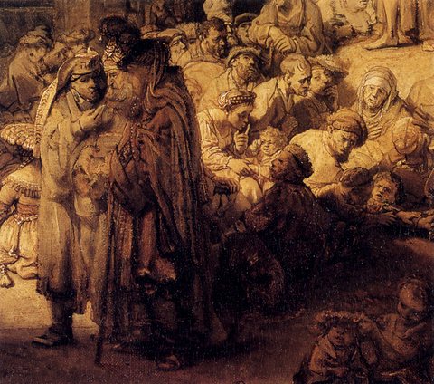 St John The Baptist Preaching Detail