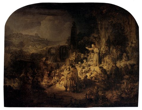 St John The Baptist Preaching