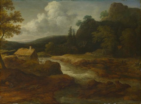A Saw-mill by a Torrent