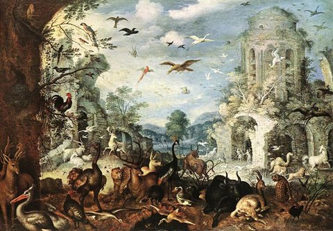 Roelandt Landscapes With Wild Beasts