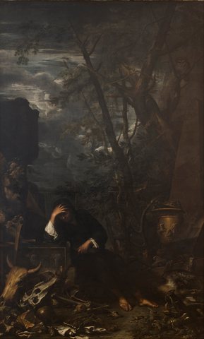 Democritus In Meditation