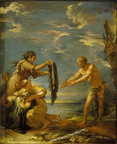 Odysseus And Nausicaa
