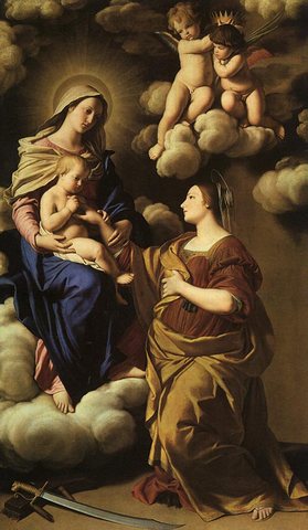 The Mystic Marriage Of St Catherine